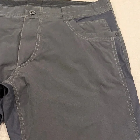 Kuhl Radikal Men's Charcoal Cargo Pants - Picture 4 of 15